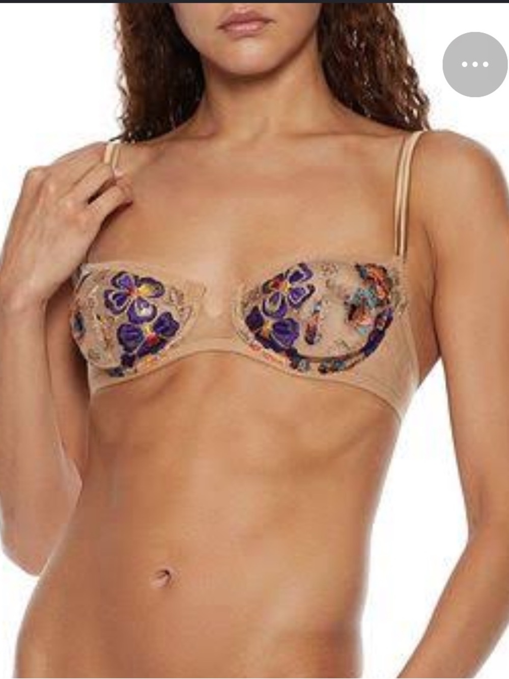 🌸I.D. Sarrieri Wonderland Delights -Copper Haze 2PC Set ✨36B +XL - Picture 8 of 9